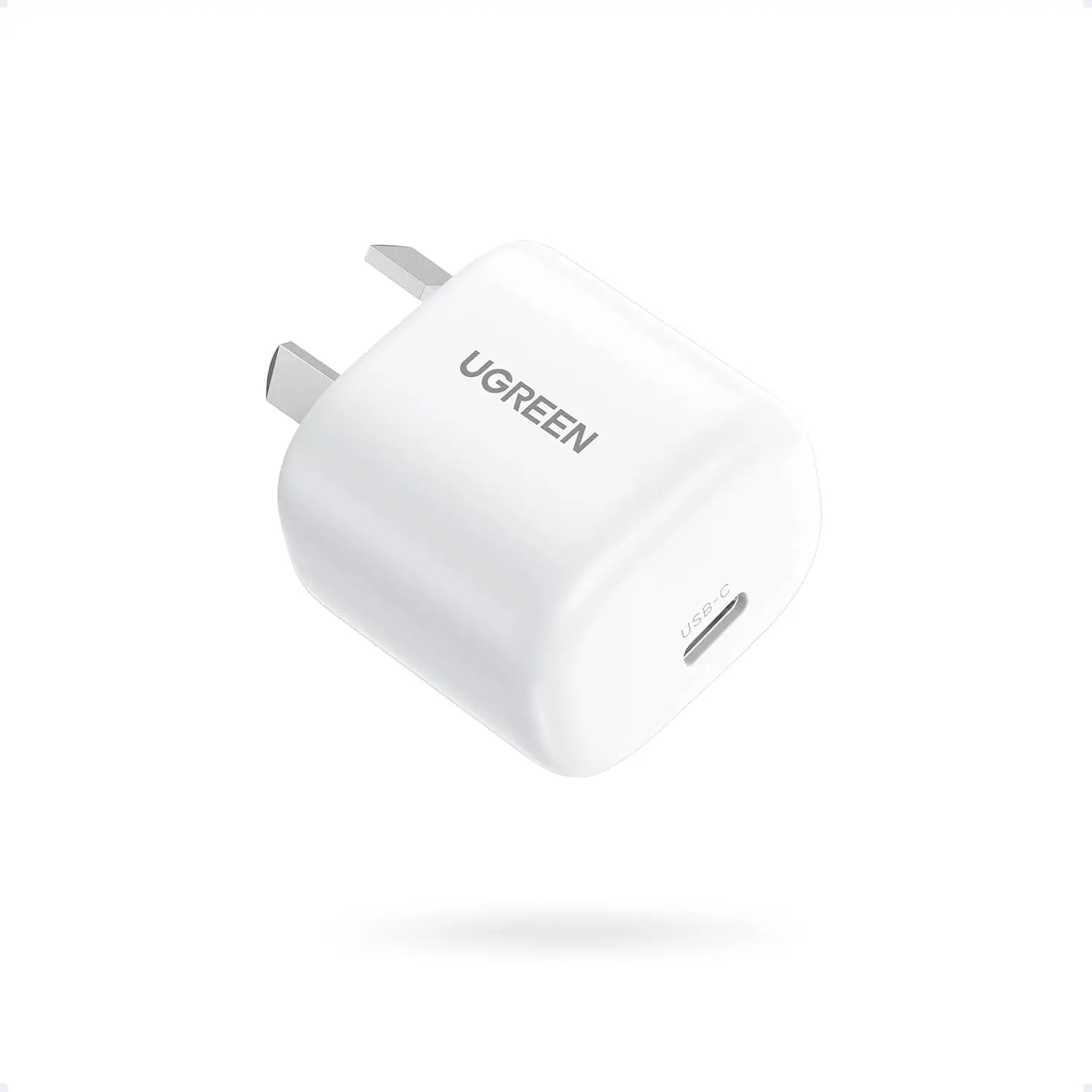 UGREEN Mini 20W USB C Charger AU Plug PD Fast Charging Block Type Power Adapter