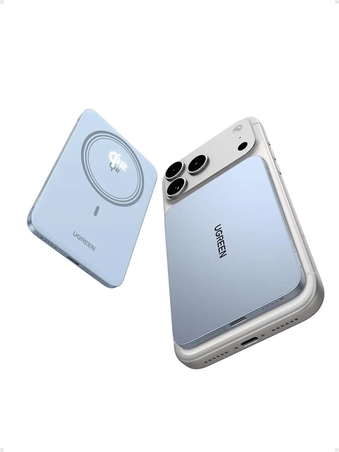 UGREEN QI2 Magsafe Power Bank 8.6mm Ultra-Slim 5000mAh Magnetic Battery 20W PD Fast Charging Portable Charger