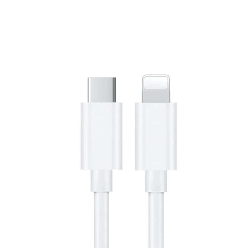 USP Lightning to USB-C Fast Charge Cable (1M) White - Support 2.4A Premium Quality,480Mbps Transfer Tested 10K+ Bend