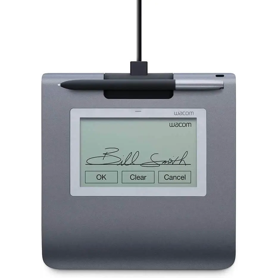 Wacom STU-430 Signature Pad with Sign Pro PDF Software