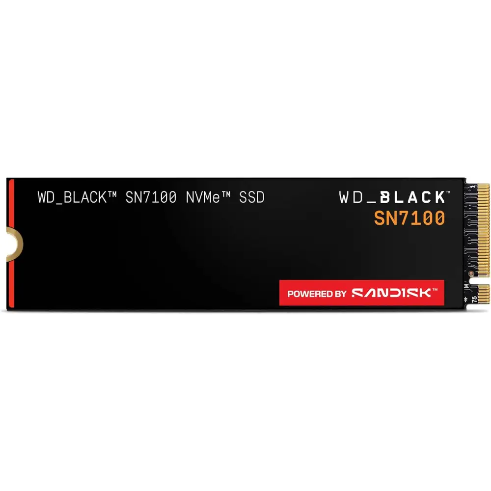 WD_BLACK 4TB SN7100 NVMe Internal Gaming SSD Solid State Drive - Gen4 PCIe M.2 2280 Up to 7,000 MB/s - WDS400T4X0E