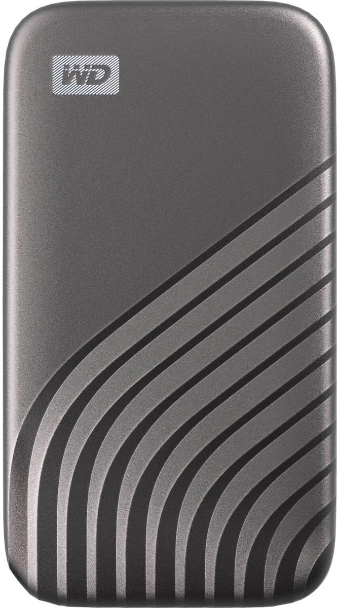 Western Digital 4TB My Passport Portable SSD with NVMe Technology USB-C Read Speeds of up to 1050MB/s and Write Speeds