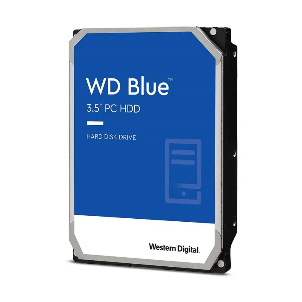Western Digital WD Blue 1TB 3.5’’ HDD SATA 6Gb/s 7200RPM 64MB Cache CMR Tech 2yrs Wty