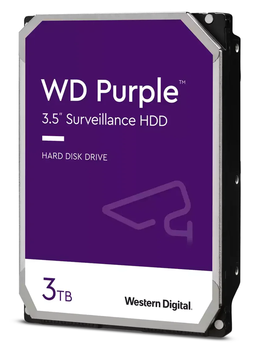 Western Digital WD Purple 3TB 3.5’’ SATA HDD WD33PURZ
