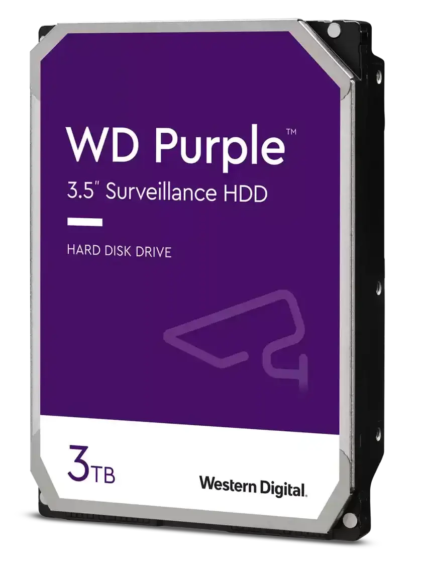 Western Digital WD Purple 3TB 3.5’’ SATA HDD WD33PURZ