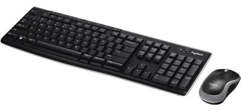 Logitech MK270R Wireless Keyboard and Mouse Combo 2.4GHz Wireless Compact Long Battery Life 8 Shortcut keys ~KBLT-MK235