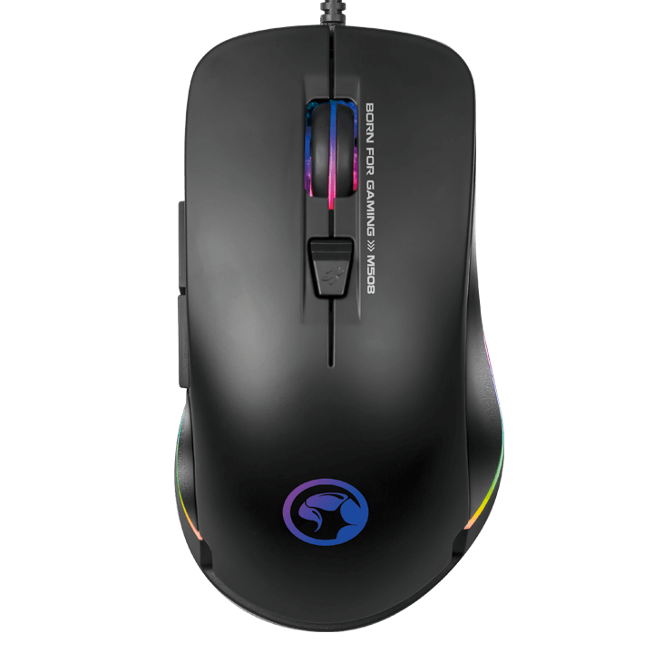 Marvo Scorpion M508 USB PC Mouse Backlit Rainbow LED - 3200dpi - 6 Buttonconsumables
