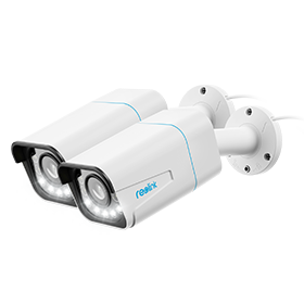 Reolink 4K Smart PoE Camera with Spotlight & Color Night Vision RLC-811A 2-Pack (White)
