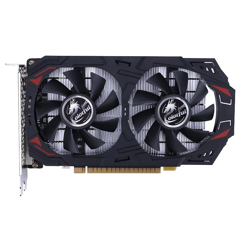 Colorful GTX1050TI Graphics Card With Cooling Dual Fans Desktop PC HD 4G Gaming Memory