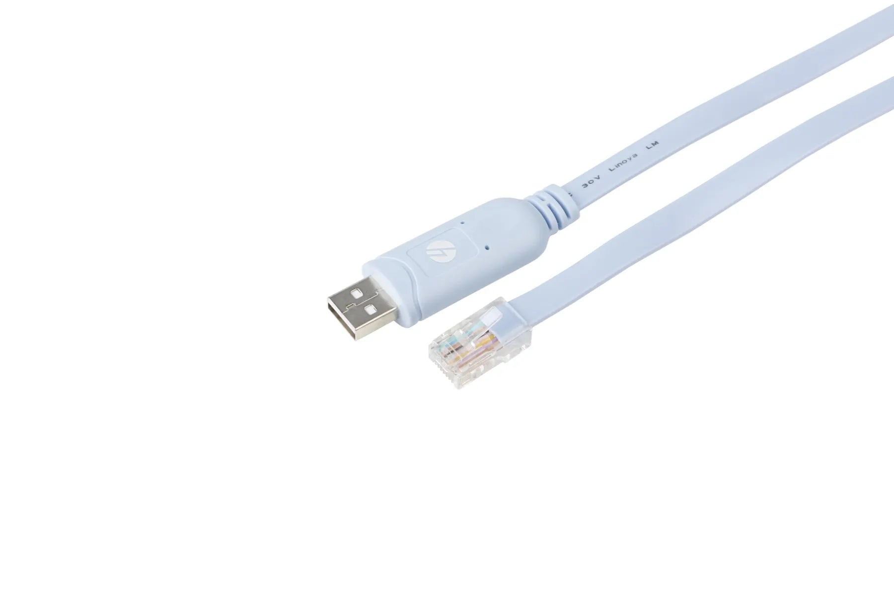 1.8m Console Cable USB to RJ45 | 2.0 Full Speed compatible | Light Blue