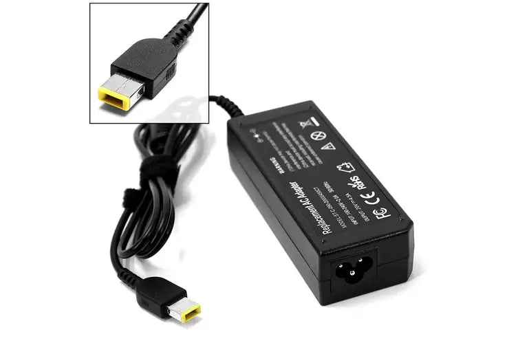 Lenovo 90W AC Power Adapter laptop Charger, Rectangle connector(with pin inside)