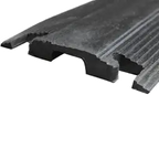 1m Rubber Floor Cable Protector with 32mm Channel