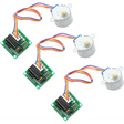 3Pcs ULN2003 28BYJ-48 4-Phase Stepper Motor with 5V Drive Board for Arduino PI PIC Raspberry Pi