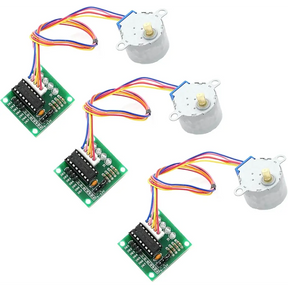 3Pcs ULN2003 28BYJ-48 4-Phase Stepper Motor with 5V Drive Board for Arduino PI PIC Raspberry Pi