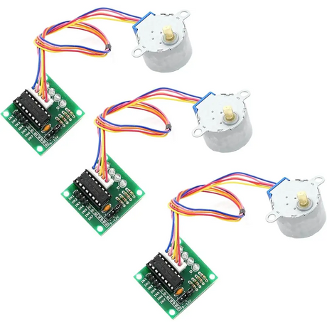 3Pcs ULN2003 28BYJ-48 4-Phase Stepper Motor with 5V Drive Board for Arduino PI PIC Raspberry Pi