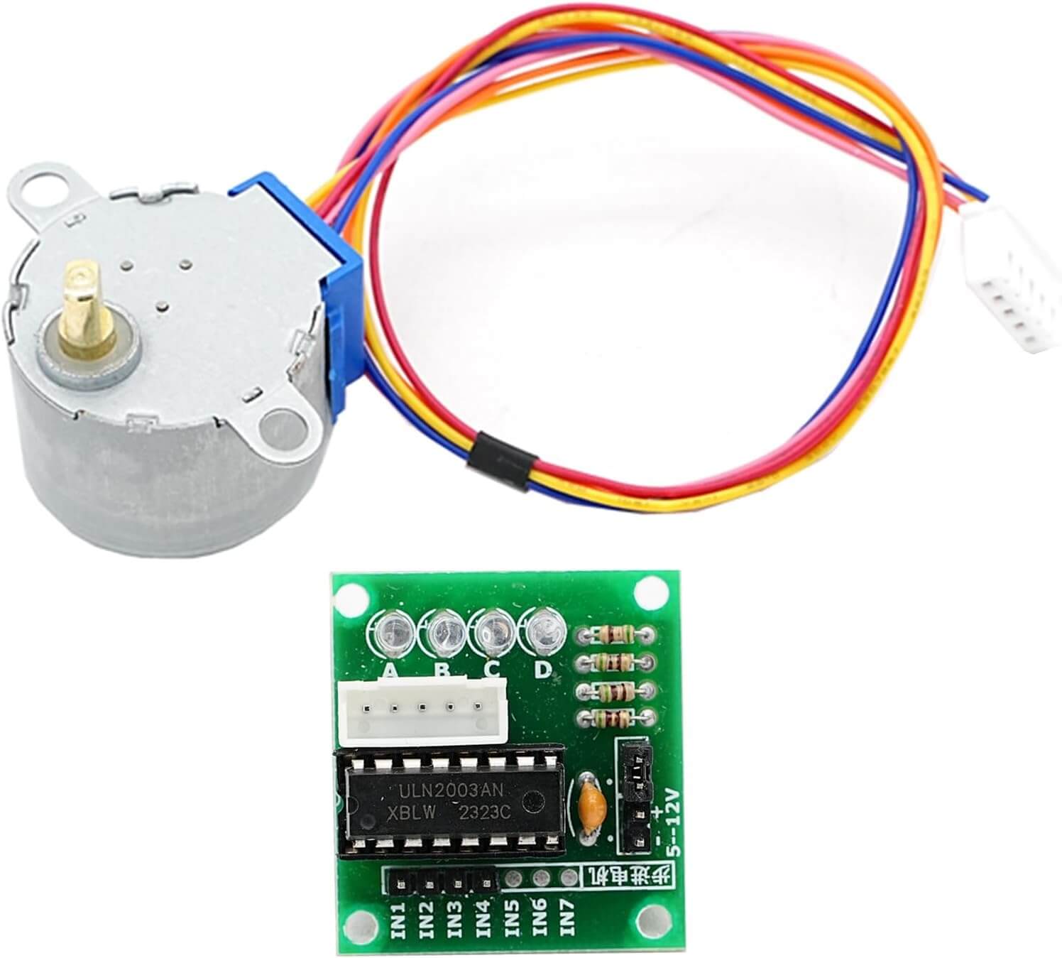 3Pcs ULN2003 28BYJ-48 4-Phase Stepper Motor with 5V Drive Board for Arduino PI PIC Raspberry Pi