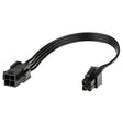 4 Pin ATX 12v P4 Male to Female CPU Power Supply Extension Cable
