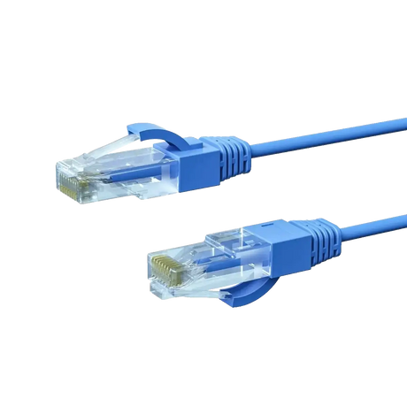 4Cabling 1m Cat6a S/FTP LSZH Ethernet Network Cable Blue