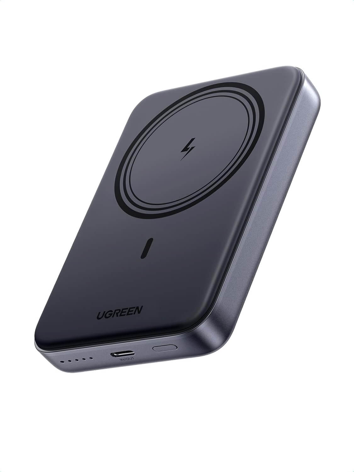 UGREEN Magsafe Power Bank 10000mAh Wireless Portable Charger 20W PD Fast Charging Magnetic Battery Pack Powerbank Compatible with iPhone 17 Pro Max/iPhone Air/16 Plus/15/14/13/12 Series, Black