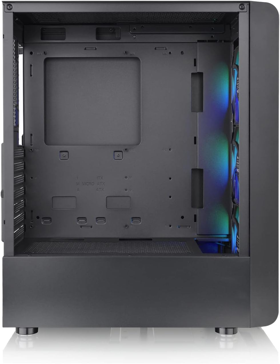 Thermaltake S200 Mesh ARGB Tempered Glass Mid Tower Case Black Edition