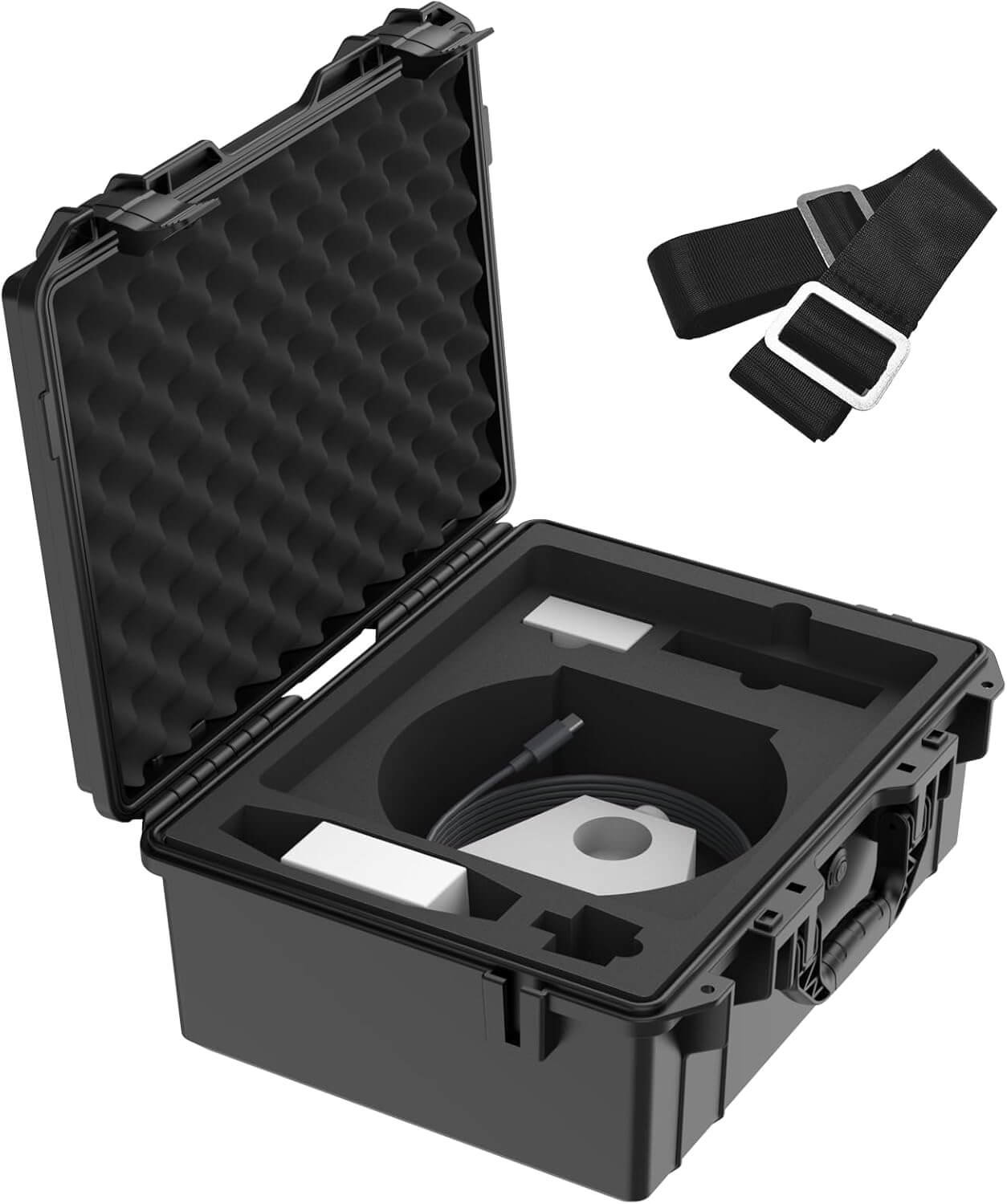 Starlink Mini Case, Waterproof Hard case Fits Starlink Mini Dish, Portable Travel Case with Precision Cut Foam for Starlink Mini Accessories, IP67 Waterproof, Ideal for Travel and Camping (Style B)