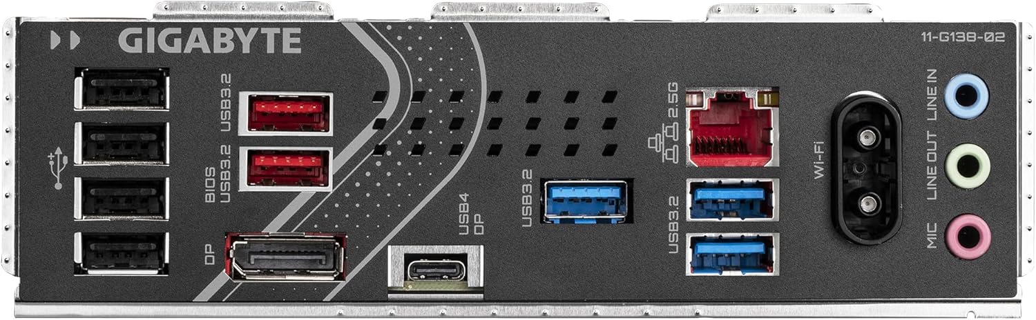 GIGABYTE Z890 Eagle WIFI7 Motherboard - Supports Intel Core Ultra (Series 2) CPUs, 14+1+2 Phases VRM, up to 8800MHz DDR5 (OC), 1xPCIe 5.0 + 3xPCIe 4.0, Wi-Fi 7, 2.5GbE LAN, Thunderbolt 4