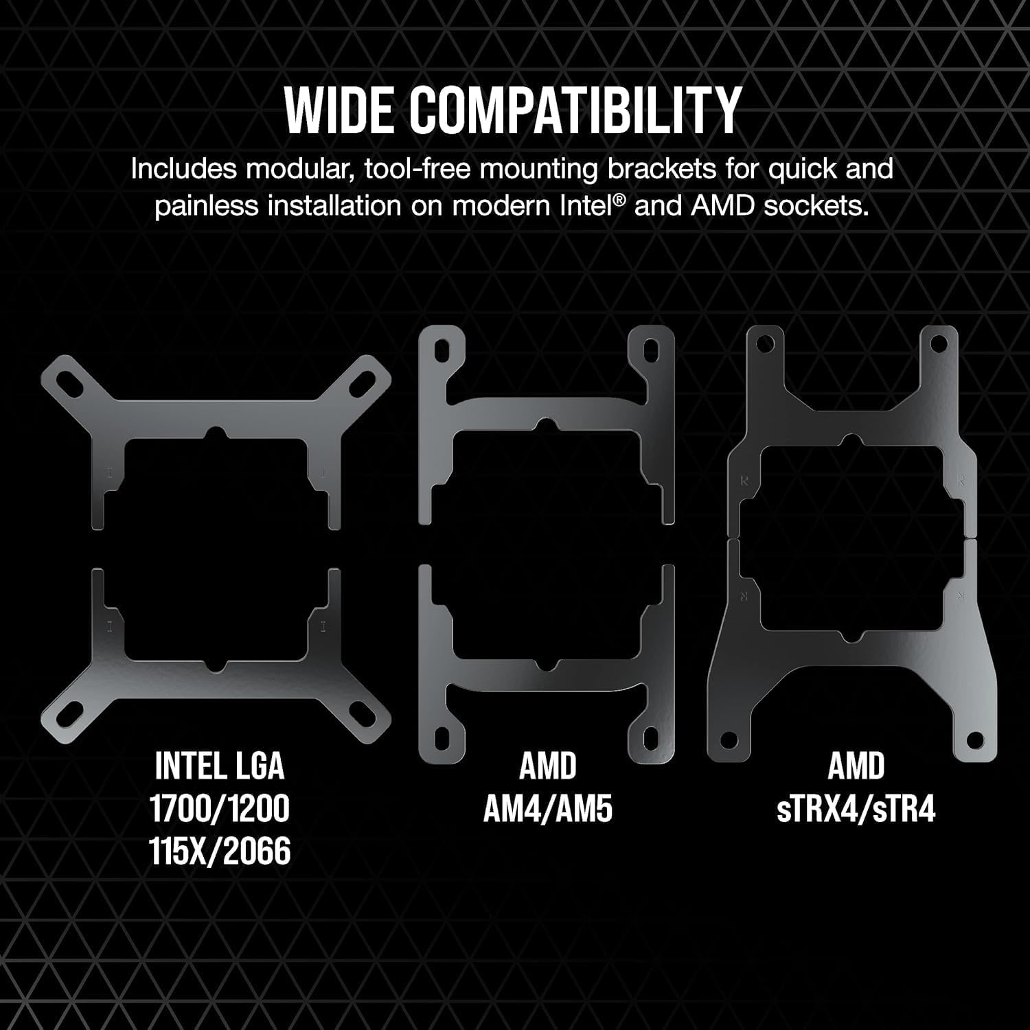 CORSAIR iCUE H150i RGB Elite Liquid CPU Cooler (16 Dynamic RGB LEDs, 120mm AF Elite Series FDB Fans, 360mm Radiator, LGA 1700, 1200, 115X, 2066, and AM4 Sockets) Black