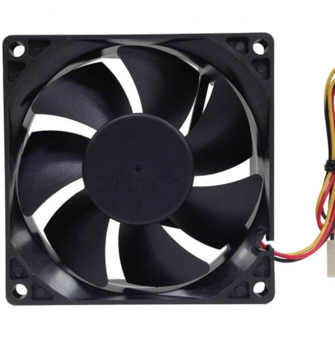 Aywun 80mm TFX Silent PSU Fan - Fan only no Screw for Aywun SQ05 TFX PSU 2500rpm. Mini 2Pin Connector.FA