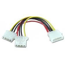 8ware 4 Pin Molex Splitter- 20cmconsumables