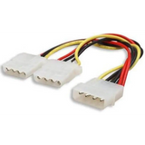 8ware 4 Pin Molex Splitter- 20cm