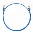 8ware CAT6 Ultra Thin Slim Cable 50m - Blue Color Premium RJ45 Ethernet Network LAN UTP Patch Cord 26AWG for Data