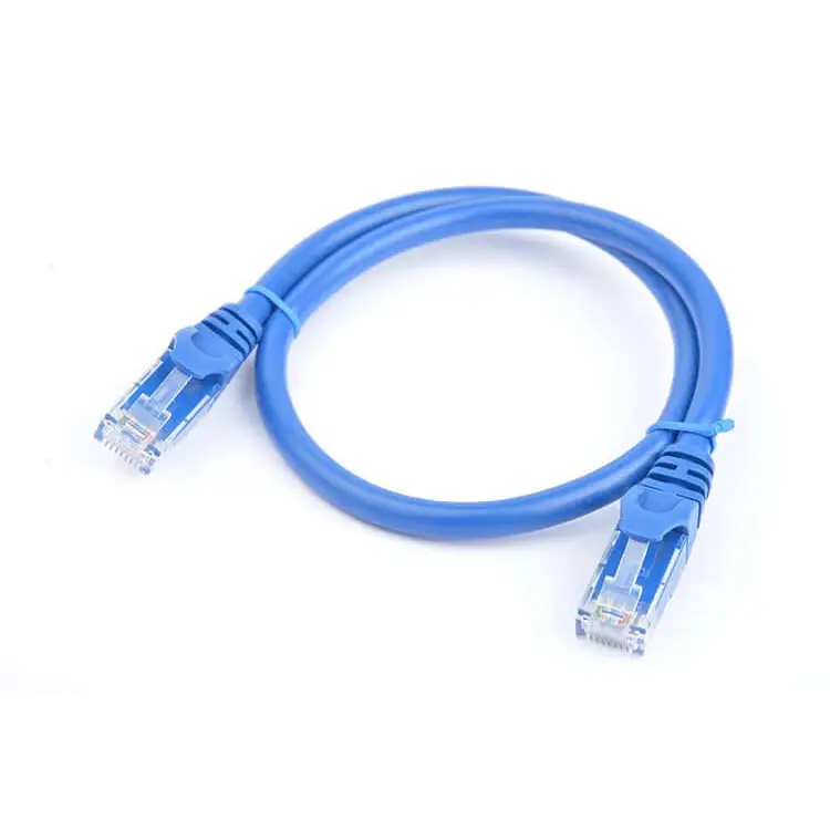 8Ware CAT6A Cable 0.5m (50cm) - Blue Color RJ45 Ethernet Network LAN UTP Patch Cord Snagless