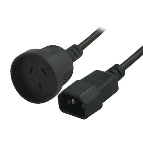 8Ware Power Extension Cable 15cm 3-Pin AU to IEC C14 Female Male for UPS ~CBC-RC-3083 H40UPSIEC150MM