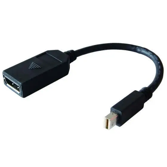 8ware Mini DisplayPort DP to Adapter Converter - 20 pins Male Female Nickle Plated RoHS