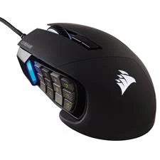 Corsair Gaming Scimitar Pro RGB MOBA/MMO Gaming Mouse - Black