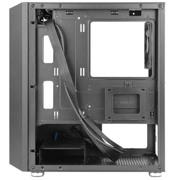 Antec NX200M RGB m-ATX, ITX Case, 3x RGB Fan. Large Mesh Front for excellent cooling, Side Window, Radiator 240mm. GPU 275mm