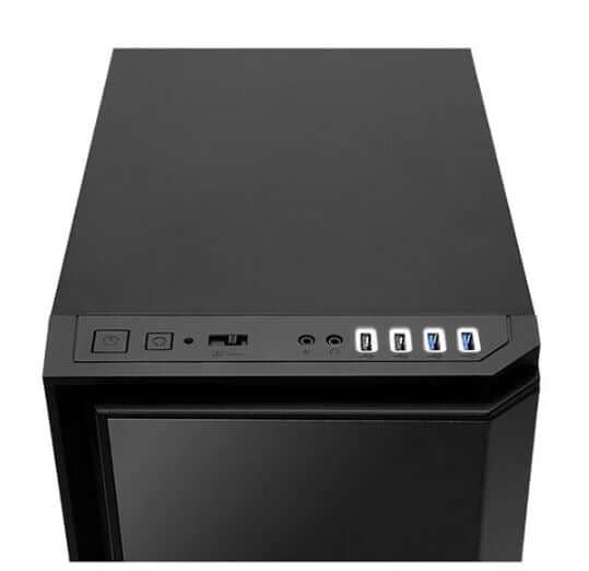 Antec P101 Silent ATX, E-ATX Case, 1x 5.25"Ext, 8x 3.5" HDD, 2x 2.5" SSD, VGA up to 450mm, CPU Height 180mm. PSU 290mm. Two Years Warranty