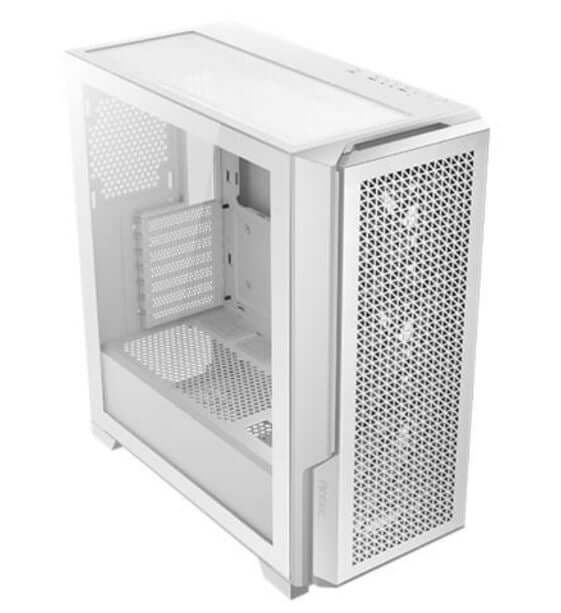 Antec P20C White, E-ATX, ATX, USB-C, Cable management , 4x HDD or SSD , 375mm GPU, 170mm CPU 3x PWM white 12 CM Fan, Tempered Glass, Gaming Case