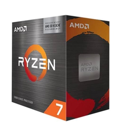 AMD Ryzen 7 5800X3D, 8-Core/16 Threads, Max Freq 4.5GHz, 100MB Cache Socket AM4 105W, without cooler (AMD CPU)(RYZEN5000)