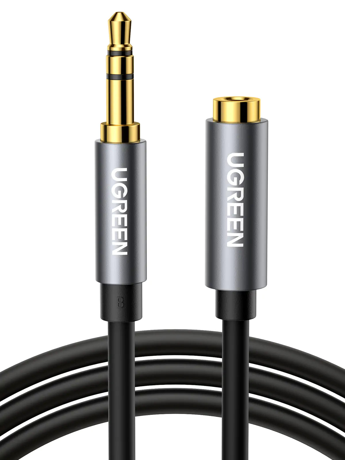 UGREEN 3.5mm Male to 3.5mm Female Extension Cable 2m (Black)