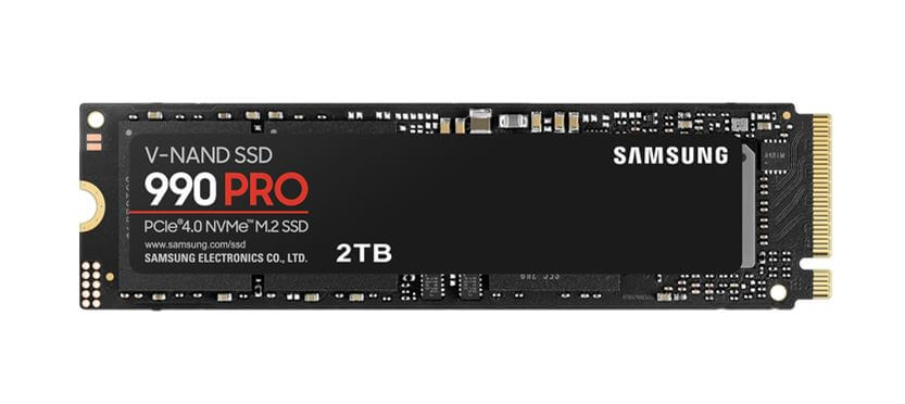 Samsung 990 Pro 2TB Gen4 NVMe SSD 7450MB/s 6900MB/s R/W 1550K/1200K IOPS 600TBW 1.5M Hrs MTBF for PS5 5yrs Wty