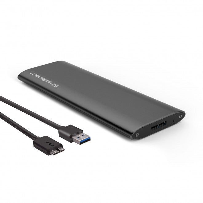 Simplecom SE502 M.2 SSD (B Key SATA) to USB 3.0 External Enclosure HXSI-SE502