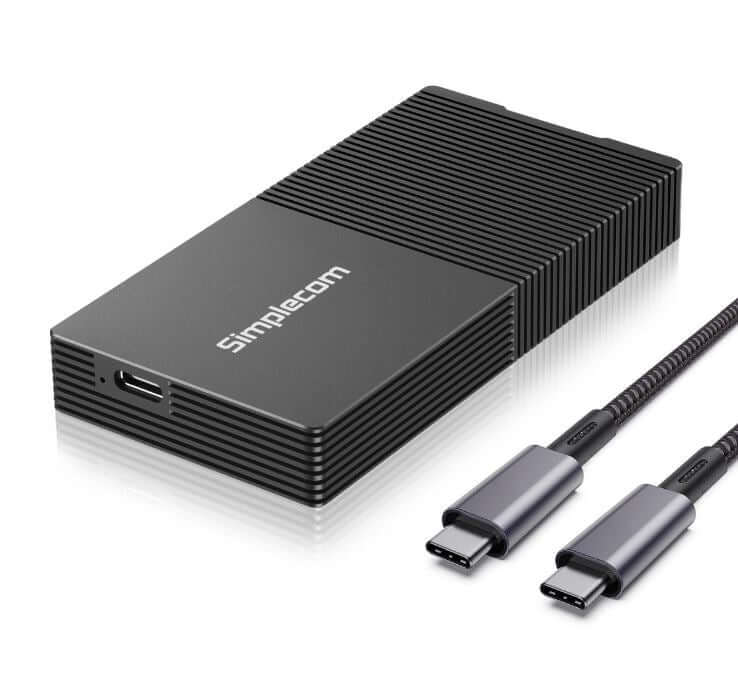 Simplecom SE640 USB4 to NVMe M.2 SSD USB-C Enclosure 40Gbpsconsumables