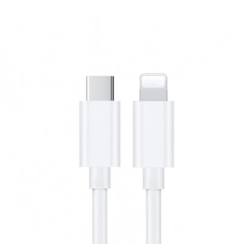 USP Lightning to USB-C Fast Charge Cable (1M) White - Support 2.4A, Premium Quality,480Mbps Transfer, Tested 10K+ Bend, Apple iPhone, iPad, MacBook