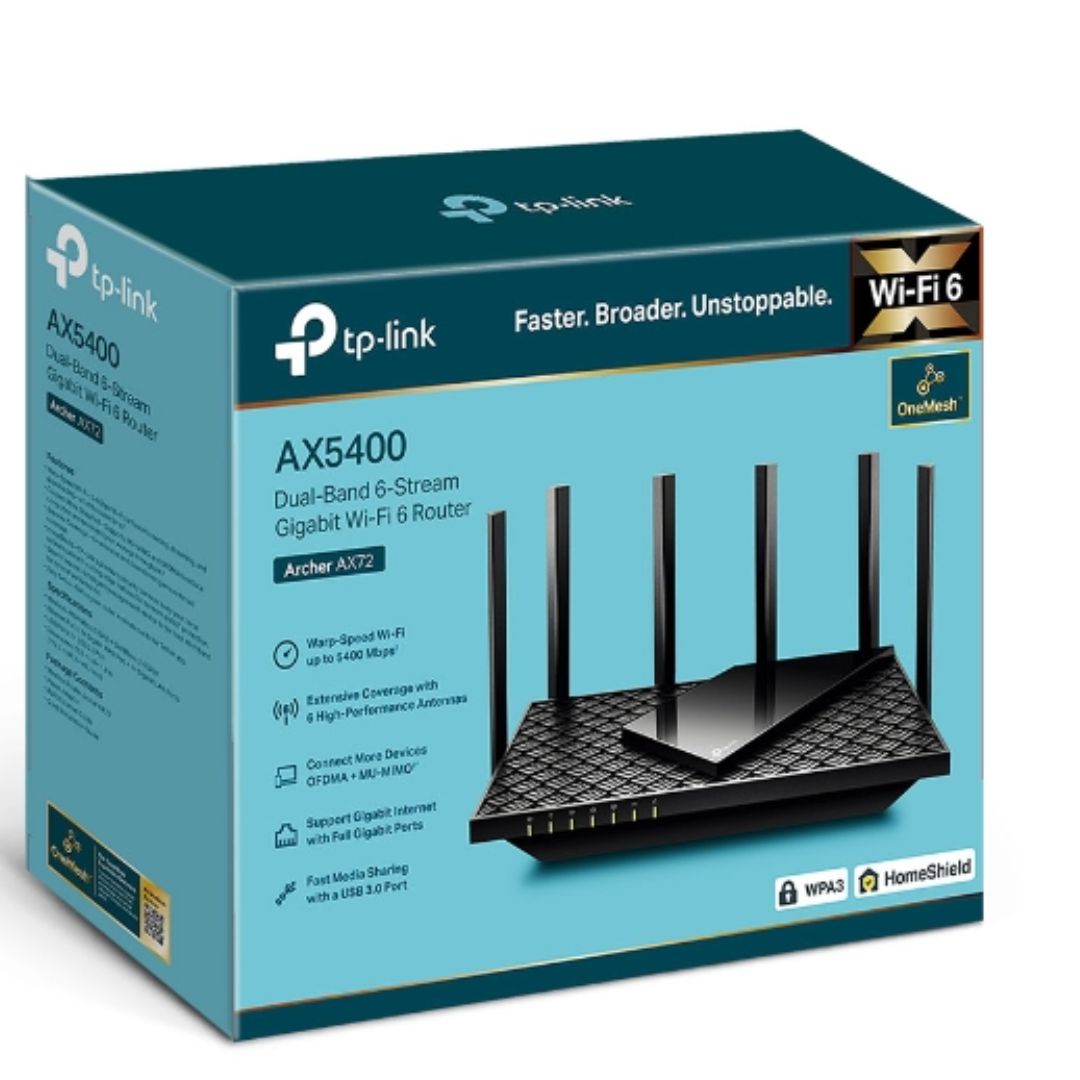 TP-Link Archer AX55 Pro AX3000 Multi-Gigabit Wi-Fi 6 Router with 2.5G Port