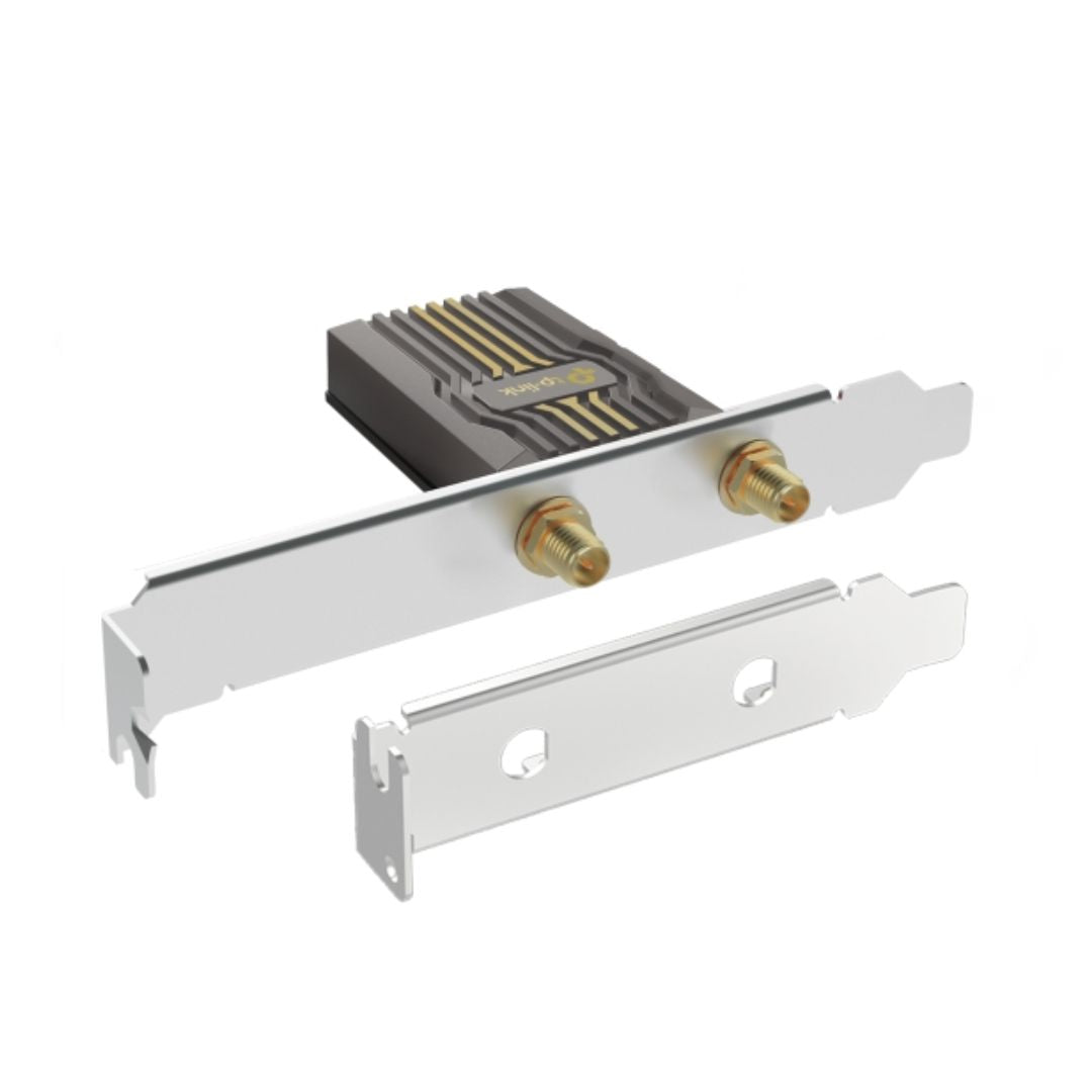 TP-Link Archer TBE400E BE6500 Wi-Fi 7 Bluetooth 5.4 PCIe Adapter, 6GHz@2882 Mbps, 5GHz@2882 Mbps, 2.4GHz@688 Mbps (wifi7) (NIC)