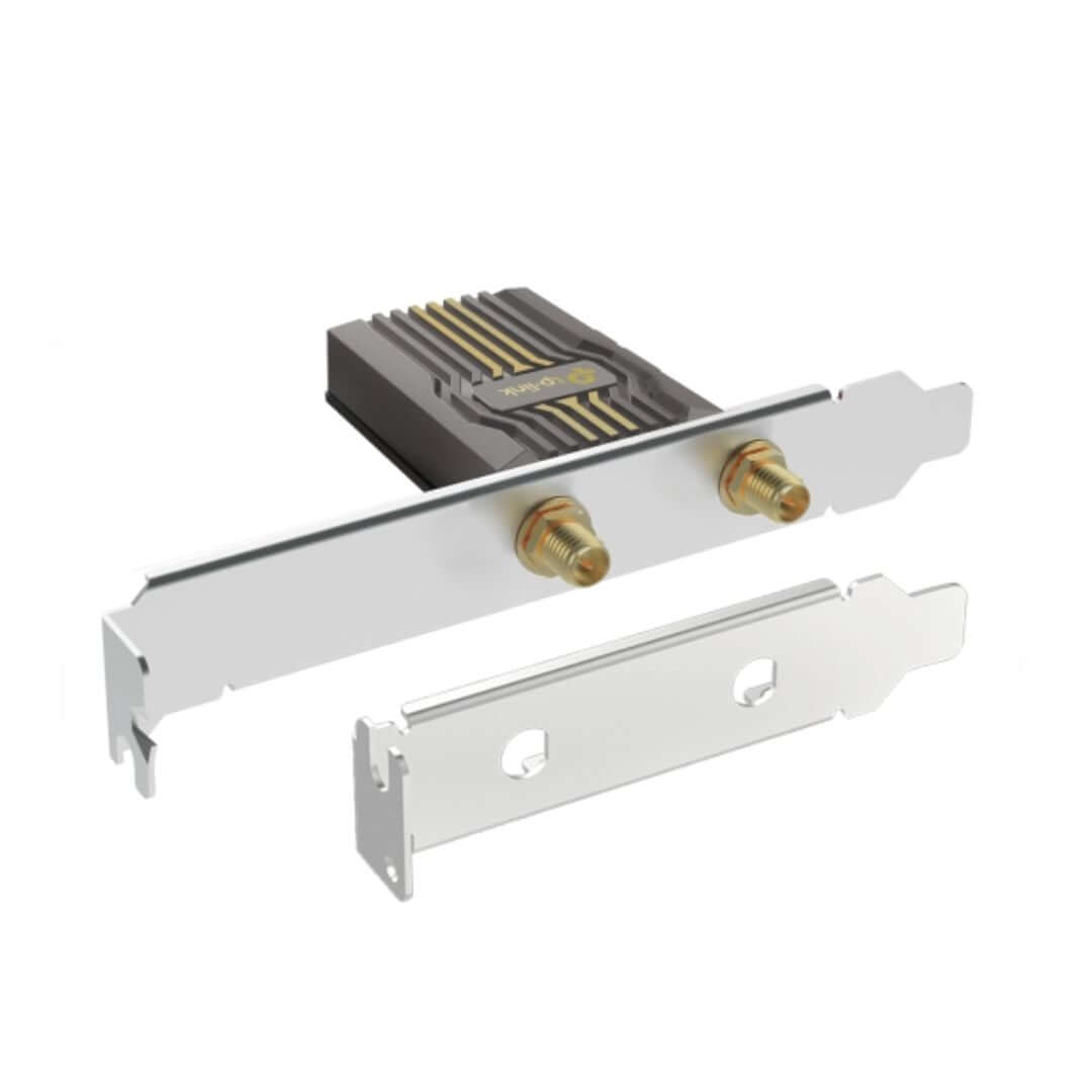 TP-Link Archer TBE400E BE6500 Wi-Fi 7 Bluetooth 5.4 PCIe Adapter, 6GHz@2882 Mbps, 5GHz@2882 Mbps, 2.4GHz@688 Mbps (wifi7) (NIC)