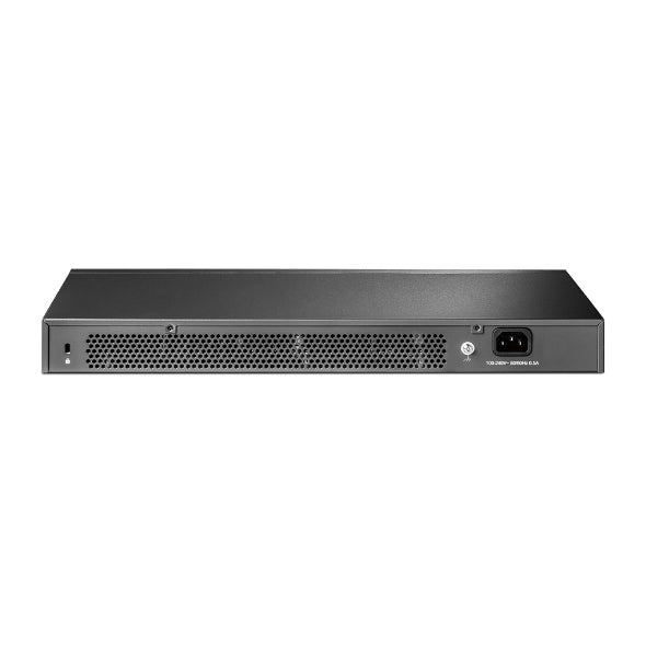 TP-Link TL-SG3428 JetStream 24-Port Gigabit L2 Managed Switch with 4 SFP Slots IGMP Snooping QoS Rack Mountable Fanless, Support Omada Controller