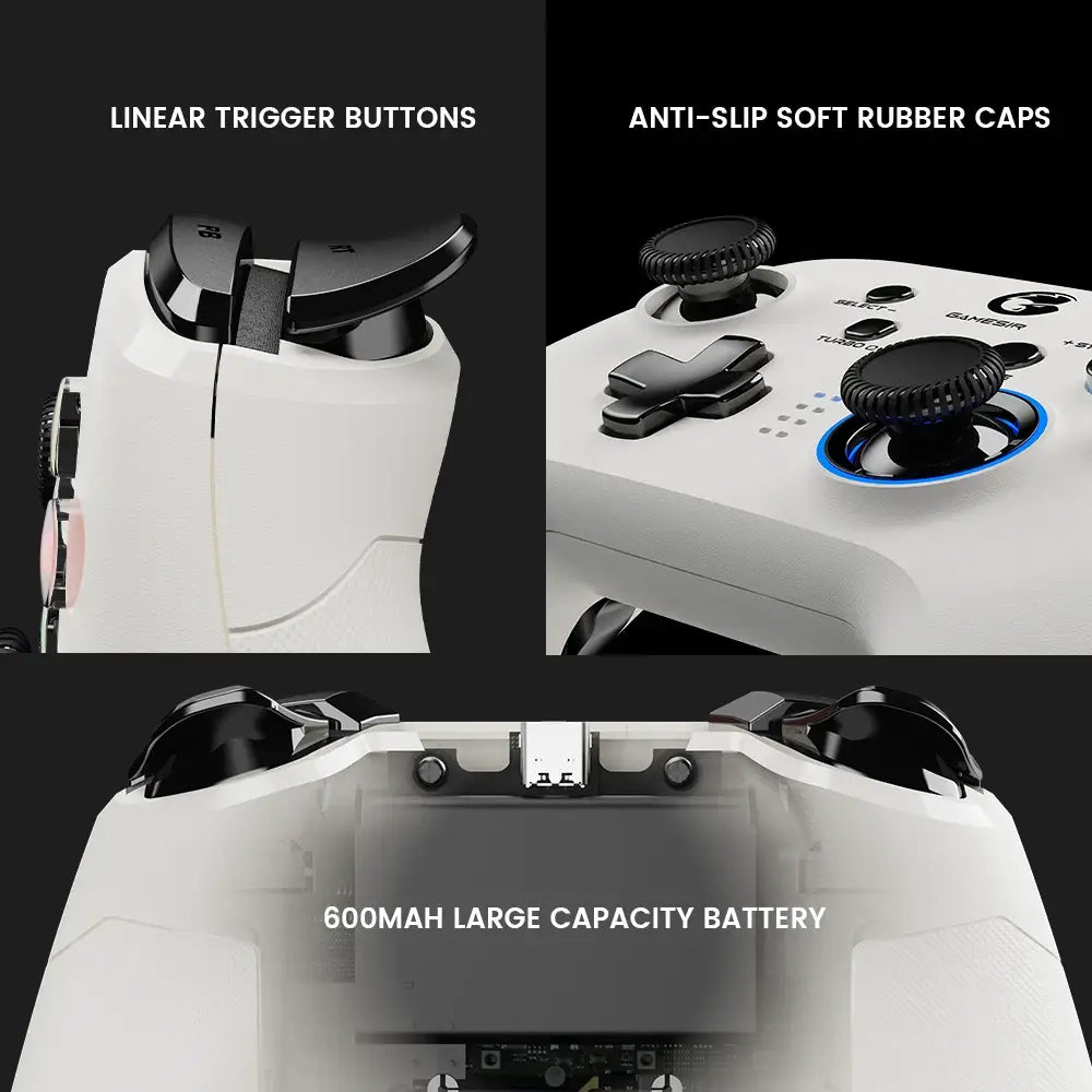 GameSir T4 Pro 2.4G Wireless Mobile Controller Bluetooth Gamepad with 6-axis Gyro for Nintendo Switch Android iPhone PC