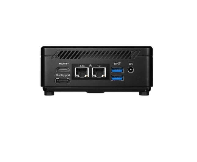 MSI Cubi NUC 5 12M-200BAU Mini PC barebone Intel i7-1255U 2xDDR4 upto 64GB, Intel® Iris® Xe Graphics 1x M.2,1x2.5"SSD